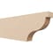 Ekena Millwork 2in. W x 6in. H x 16in. L Garner Woodgrain TimberThane Rafter Tail, Primed Tan RFTUR02X06X16GARRCPR - alternate 1
